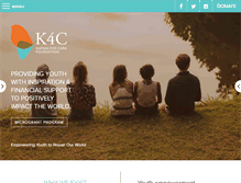 Tablet Screenshot of karmaforcara.org